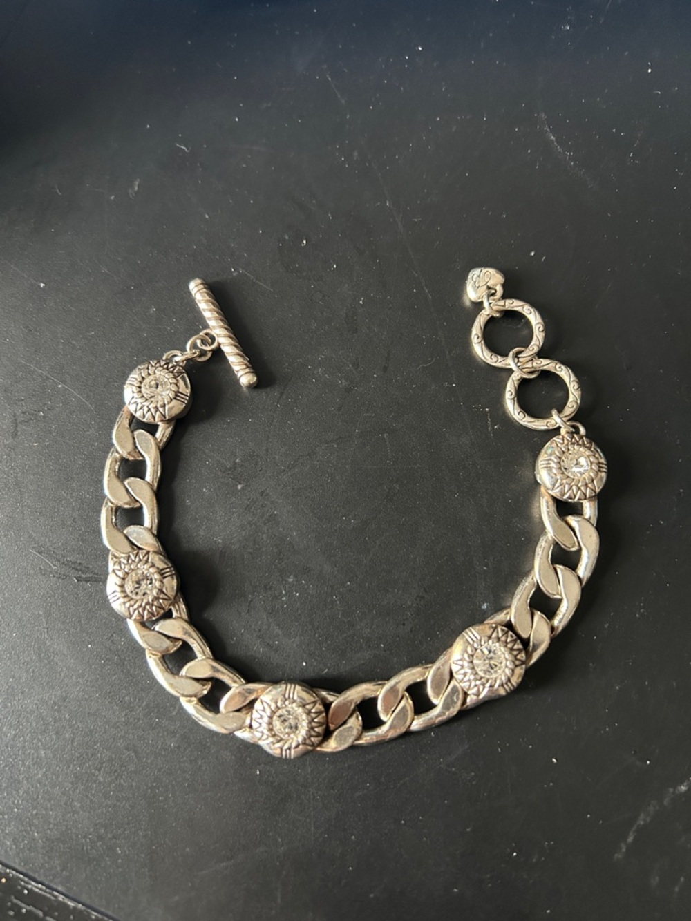 Brightons Silver-Tone Link Bracelet